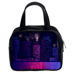 Architecture Home Skyscraper Classic Handbag (two Sides) by Sudhe