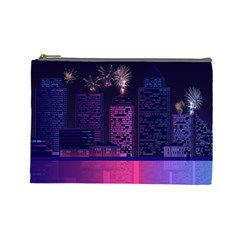 Architecture Home Skyscraper Cosmetic Bag (large) by Sudhe