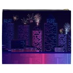 Architecture Home Skyscraper Cosmetic Bag (XXXL) Back