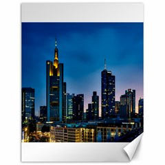 Frankfurt Germany Panorama City Canvas 12  X 16  by Sudhe