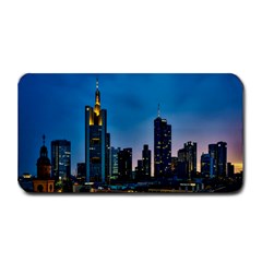 Frankfurt Germany Panorama City Medium Bar Mats by Sudhe