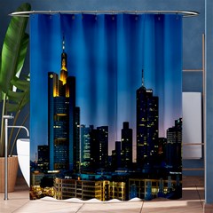 Frankfurt Germany Panorama City Shower Curtain 60  X 72  (medium)  by Sudhe