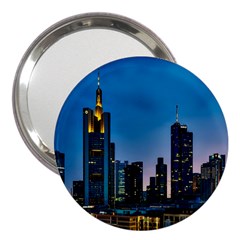 Frankfurt Germany Panorama City 3  Handbag Mirrors by Sudhe