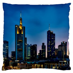 Frankfurt Germany Panorama City Standard Flano Cushion Case (two Sides) by Sudhe