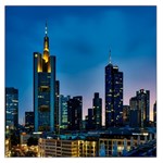 Frankfurt Germany Panorama City Large Satin Scarf (Square) Front