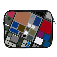 Abstract Composition Apple Ipad 2/3/4 Zipper Cases by Sudhe