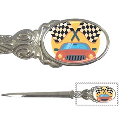 Automobile Car Checkered Drive Letter Opener by Sudhe