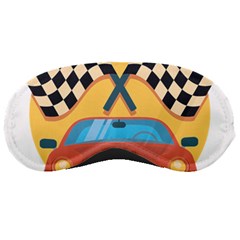 Automobile Car Checkered Drive Sleeping Masks by Sudhe