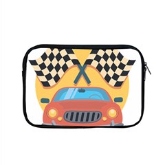 Automobile Car Checkered Drive Apple Macbook Pro 15  Zipper Case by Sudhe