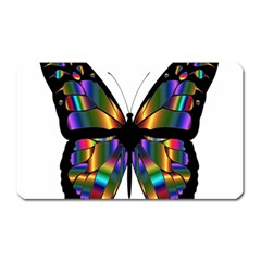 Abstract Animal Art Butterfly Magnet (rectangular) by Sudhe