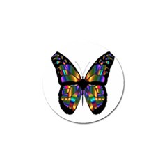 Abstract Animal Art Butterfly Golf Ball Marker by Sudhe