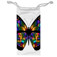 Abstract Animal Art Butterfly Jewelry Bag by Sudhe