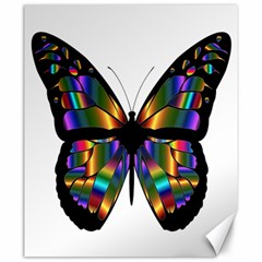 Abstract Animal Art Butterfly Canvas 20  X 24  by Sudhe