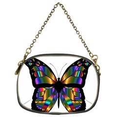 Abstract Animal Art Butterfly Chain Purse (one Side) by Sudhe