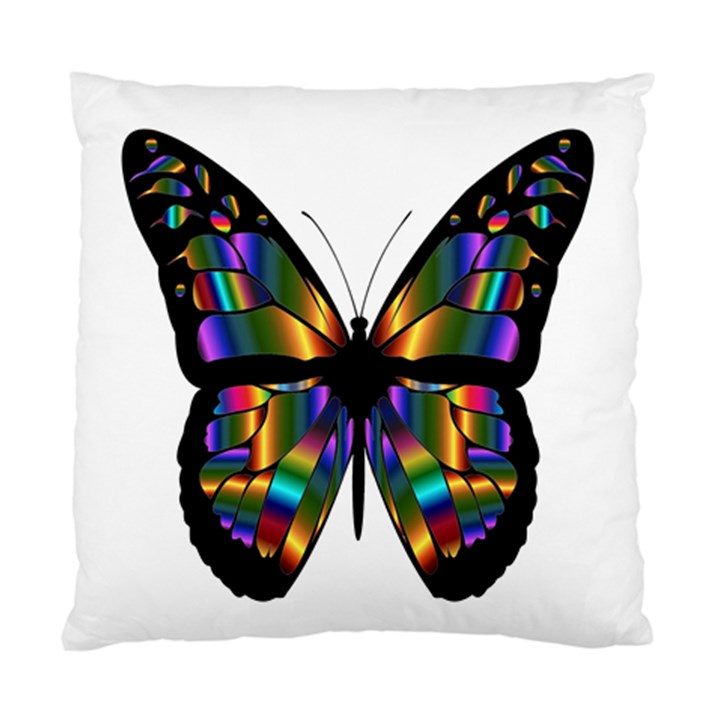 Abstract Animal Art Butterfly Standard Cushion Case (One Side)