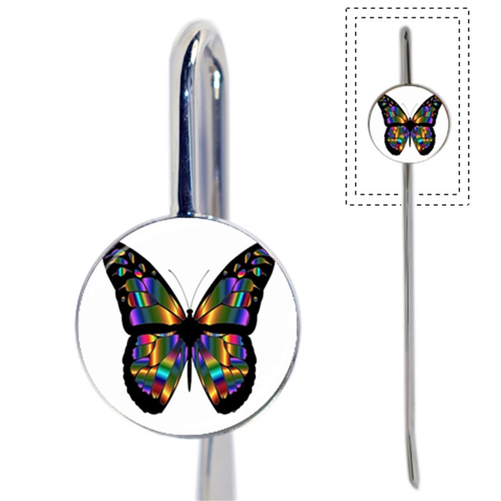 Abstract Animal Art Butterfly Book Mark