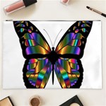 Abstract Animal Art Butterfly Cosmetic Bag (XXL) Front