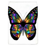 Abstract Animal Art Butterfly Removable Flap Cover (L) Front