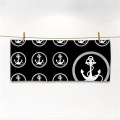 Anchor Pattern Hand Towel by Sudhe