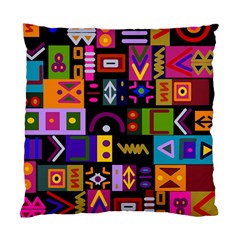 Abstract A Colorful Modern Illustration Standard Cushion Case (two Sides) by Sudhe