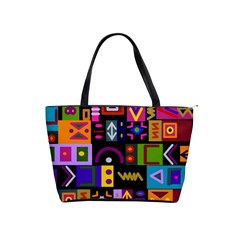 Abstract A Colorful Modern Illustration Classic Shoulder Handbag by Sudhe