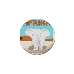 Africa Elephant Animals Animal Golf Ball Marker by Sudhe