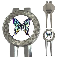 A Colorful Butterfly 3-in-1 Golf Divots by Sudhe