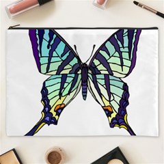 A Colorful Butterfly Cosmetic Bag (xxxl) by Sudhe