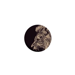 Angry Male Lion 1  Mini Buttons by Sudhe