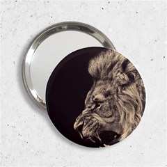 Angry Male Lion 2 25  Handbag Mirrors by Sudhe