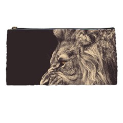 Angry Male Lion Pencil Cases by Sudhe