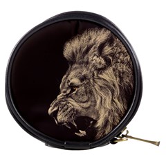 Angry Male Lion Mini Makeup Bag by Sudhe