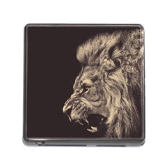 Angry Male Lion Memory Card Reader (square 5 Slot) by Sudhe