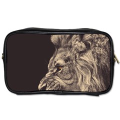 Angry Male Lion Toiletries Bag (two Sides) by Sudhe