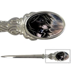 Angry Lion Digital Art Hd Letter Opener by Sudhe