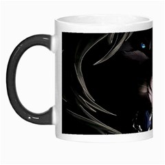 Angry Lion Digital Art Hd Morph Mugs by Sudhe