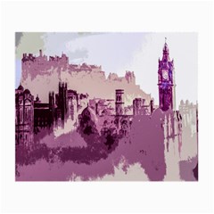 Abstract Painting Edinburgh Capital Of Scotland Small Glasses Cloth by Sudhe