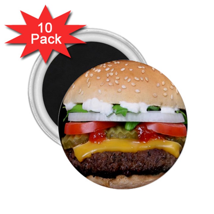 Abstract Barbeque Bbq Beauty Beef 2.25  Magnets (10 pack) 