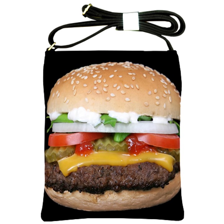 Abstract Barbeque Bbq Beauty Beef Shoulder Sling Bag