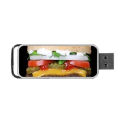 Abstract Barbeque Bbq Beauty Beef Portable Usb Flash (two Sides) by Sudhe