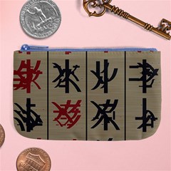 Ancient Chinese Secrets Characters Large Coin Purse by Sudhe