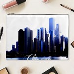 Abstract Of Downtown Chicago Effects Cosmetic Bag (XL) Front