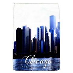 Abstract Of Downtown Chicago Effects Removable Flap Cover (l) by Sudhe