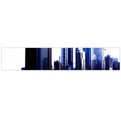 Abstract Of Downtown Chicago Effects Large Flano Scarf 