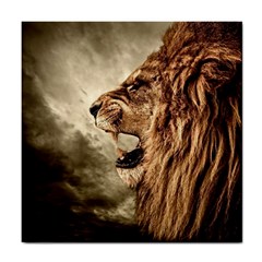 Roaring Lion Tile Coasters by Sudhe