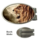 Roaring Lion Money Clips (Oval)  Front