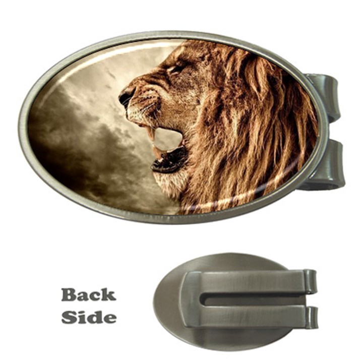 Roaring Lion Money Clips (Oval) 