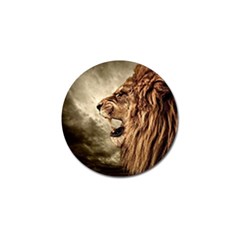 Roaring Lion Golf Ball Marker by Sudhe