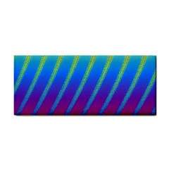 Abstract Fractal Multicolored Background Hand Towel by Sudhe