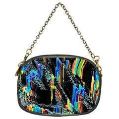 Abstract 3d Blender Colorful Chain Purse (one Side) by Sudhe